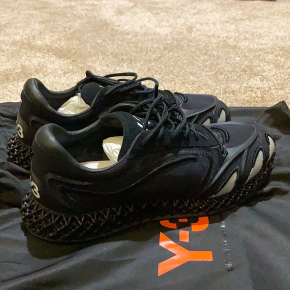 Y3 Runner 4-D Sneakers Size US 6.5 Unisex - Picture 13 of 14